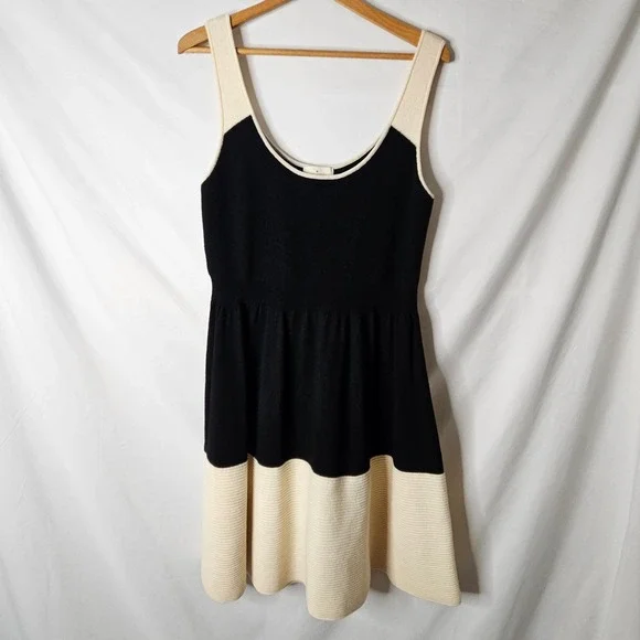 Kate Spade New York Constance 100% Wool Colorblock Dress sz XL - Picture 1 of 6